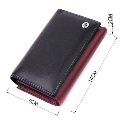 Гаманець ST Leather Шкіряний Різнокольоровий (19444)