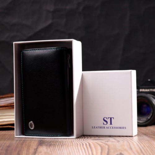 Гаманець ST Leather Шкіряний Різнокольоровий (19444)