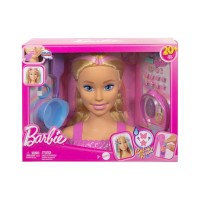 Ігровий набір Barbie Лялька-манекен для зачісок "Кольорове перевтілення" Barbie з аксесуарами (JFG81)