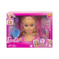 Ігровий набір Barbie Лялька-манекен для зачісок "Кольорове перевтілення" Barbie з аксесуарами (JFG81)