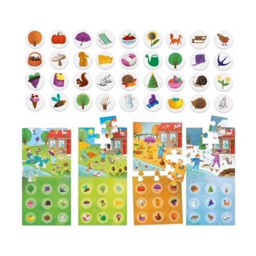 Пазл Headu Лото 4 сезони (MU53672)