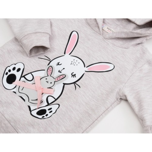 Кофта дитяча Breeze із зайчиком (16185-110G-beige)