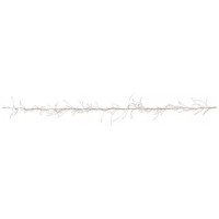 Гірлянда Luca Lighting кластер Мідна срібна струна теплий білий 14 м (8718861852837)