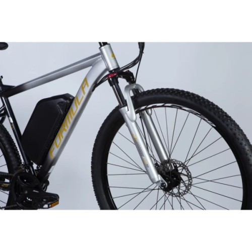 Електровелосипед Formula 29" eF-1 DD CS рама-21" 48B 17.5А*г 500Вт 2026 сріблясто-чорний (ELB-FR-29-256)