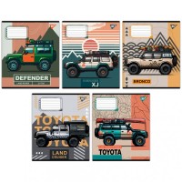 Зошит Yes Off road vehicle А5 60 аркушів лінія (767410)