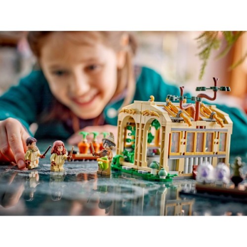 Конструктор LEGO Harry Potter Замок Хогвартс: урок гербології (76445)