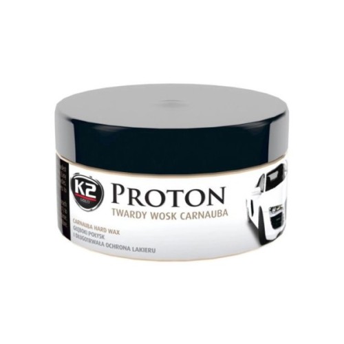 Автополіроль K2 Proton з губкою та ганчіркою 200г (G040)