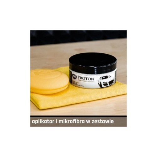 Автополіроль K2 Proton з губкою та ганчіркою 200г (G040)