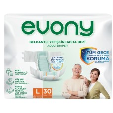 Підгузки для дорослих Evony 3 Large 30 шт (8690536849208) Підгузки для дорослих Evony 3 Large 30 шт (8690536849208)