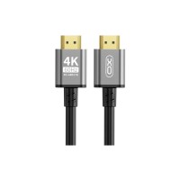 Кабель мультимедійний HDMI M to HDMI M 5.0m V2.0 black XO (GB017B-HDMI.tranish)