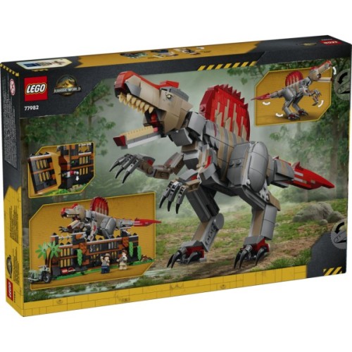 Конструктор LEGO Jurassic World Втеча спинозавра (77982)