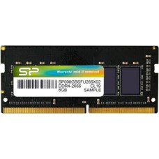 Модуль пам'яті для ноутбука SoDIMM DDR4 8GB 2666 MHz Silicon Power (SP008GBSFU266X02)