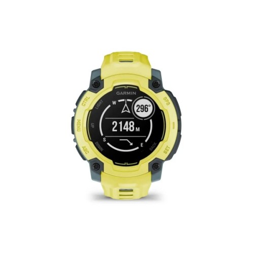 Смарт-годинник Garmin Instinct E, 45 mm, ElectricLimeBezel w/ ElectricLimeBand, GPS смарт-годинник (010-02933-01)