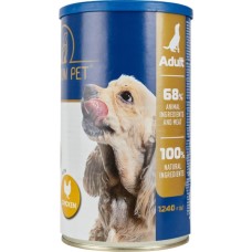 Консерви для собак PREMIUM PET Шматочки в соусі з куркою 1.240 г (4820255192260)