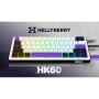 Клавіатура Hator Hellyberry HK60 Mechanical Linear RGB USB UA White/Violet (HK60)