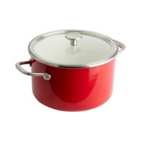 Каструля KitchenAid Steel Core 24 см 6 л червоний (CC003270-001)