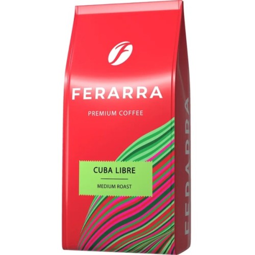 Кава Ferarra Cuba Libre в зернах з ароматом кубинського рому 1 кг (fr.75169)