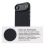 Чохол до мобільного телефона Armorstandart LikeCarbon2 MagCase Apple iPhone 17 Air Carbon Black (ARM86260)