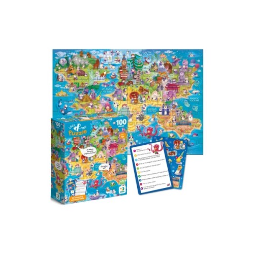 Пазл DoDo Вімельпазл Світ пінгвінів, 100 елементів (300670)