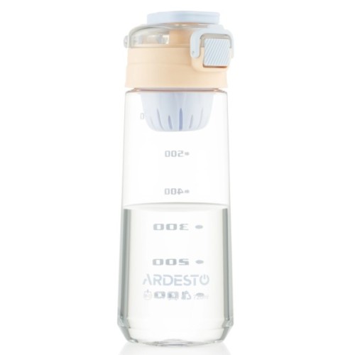 Пляшка для води Ardesto Duo 720мл рожевий, фіолетовий (AR2272DO)