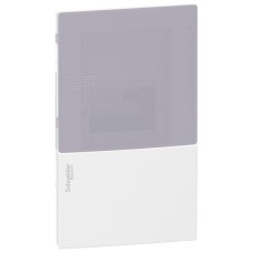 Розподільний щит Schneider Electric Mini Pragma 1ряд/4 модуля, внутрішній, білі двері (MIP22104T)