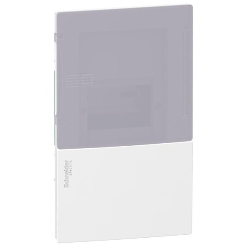Розподільний щит Schneider Electric Mini Pragma 1ряд/4 модуля, внутрішній, білі двері (MIP22104T)