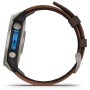 Смарт-годинник Garmin D2 Mach 2, 47mm, Saph, Bare Ti/Blk w/LthrBd, GPS (010-02904-31)