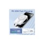 Батарея універсальна Vention Magnetic Wireless 5000mAh 20W 3A, PD USB-C, Light Indicator, White (FHSW0)