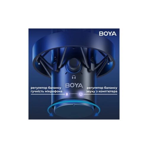 Мікрофон Boya K5-02 RGBType-C/3,5 мм Jack Black (BOYA K5-02)