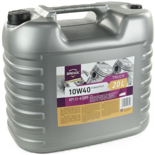 Моторна олива BREXOL TRUCK MB 10W40 CI-4 20л (48391050989)