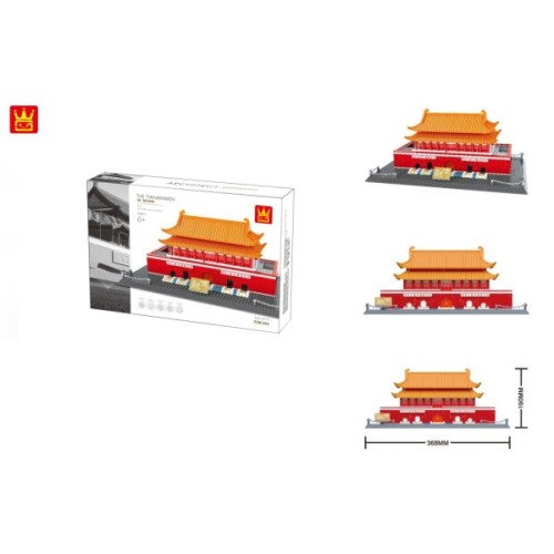 Конструктор Wange Брама небесного спокою - Вежа Тяньаньм (WNG-Tiananmen-Tower)