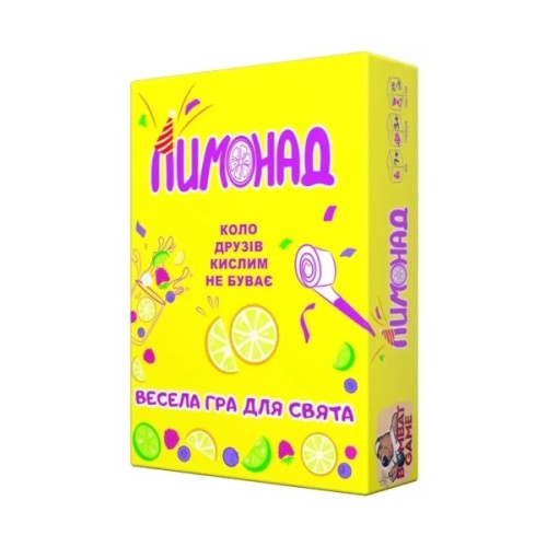 Настільна гра Bombat game Лимонад: Коло друзів кислим не буває! (ВР_ЛМНД)