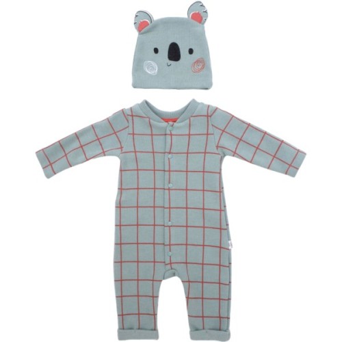 Набір дитячого одягу Tongs з шапкою (4580-62B-green)