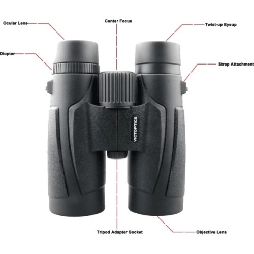 Бінокль Vector Optics Victoptics 8x42 Roof (BOSL01)