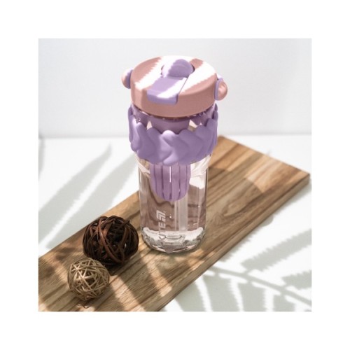 Пляшка для води Kite 900 мл лілово-рожевий (K25-1231-2)