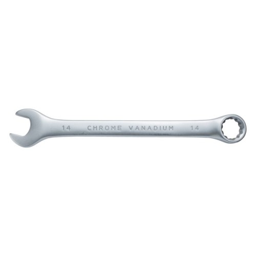 Ключ Sigma ріжково-накидний 14мм CrV satine з підвісом (6021591)