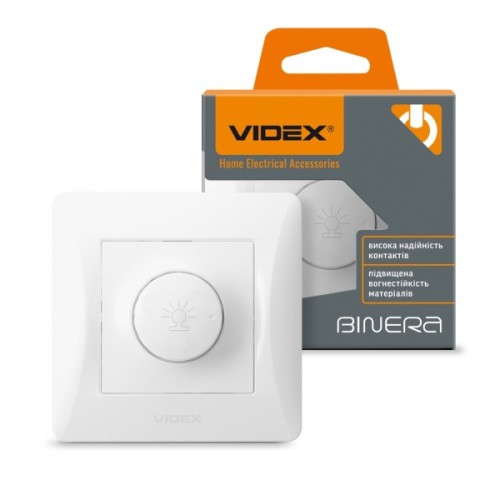 Світлорегулятор Videx BINERA 600Вт (VF-BNDM600-W)