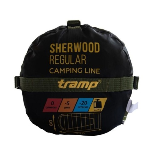 Спальний мішок Tramp Sherwood Regular Olive/Grey L (UTRS-054R-L)