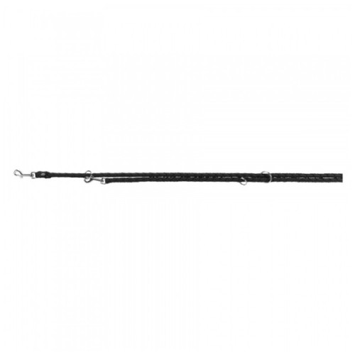 Повідець для собак Trixie Cavo нейлон L-XL 2 м/18 мм чорний (4053032023390)