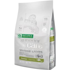 Сухий корм для собак Nature's Protection Superior Care White Dogs Junior Small&Mini Breeds 10 кг (NPSC45830)