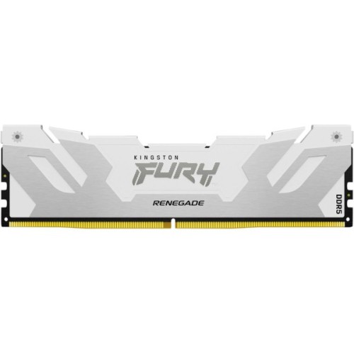 Модуль пам'яті для комп'ютера DDR5 48GB (2x24GB) 8000 MHz Renegade White/Silver Kingston Fury (ex.HyperX) (KF580C38RWK2-48)