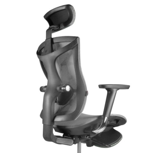 Крісло ігрове Barsky Game Mesh Grey (GM-02)