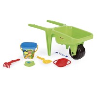 Іграшка для піску Wader Візок для піску Гігант з набором до піску зелений (74811)