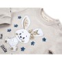 Набір дитячого одягу Breeze з зайчиками (13701-80G-beige)