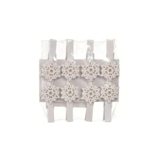 Прикраса декоративна Jumi Прищіпки Сніжинка 8 шт (5900410674165)