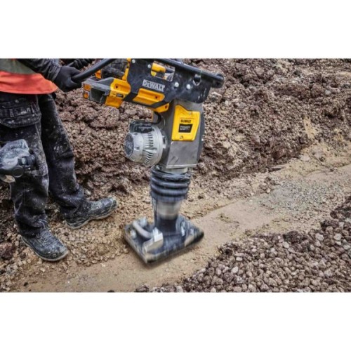 Вібротрамбувалка DeWALT POWERSHIFT Li-Ion 55V, 11.6 кН, 65 кг (без АКБ та ЗП) (DCPS660N)