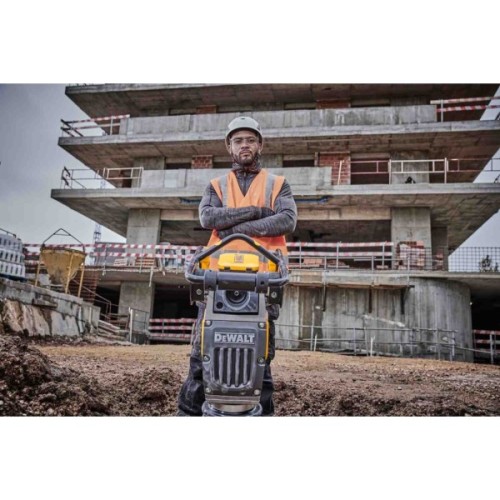 Вібротрамбувалка DeWALT POWERSHIFT Li-Ion 55V, 11.6 кН, 65 кг (без АКБ та ЗП) (DCPS660N)