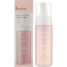 Пінка для вмивання 9Wishes PH Calm Ampule Wash 150 мл (8809429958099)
