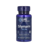 Вітамінно-мінеральний комплекс Life Extension Розторопша (Сілімарін), 100 мг, Silymarin, 90 вегетаріанських до (LEX-18849)
