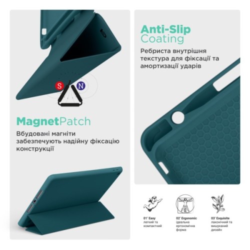 Чохол до планшета Armorstandart Smart Fold Pen Lenovo Idea Tab Pine Green (ARM89518)